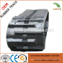 Professional factory doing rubber Tracks excavator rubber track Harvester rubber track